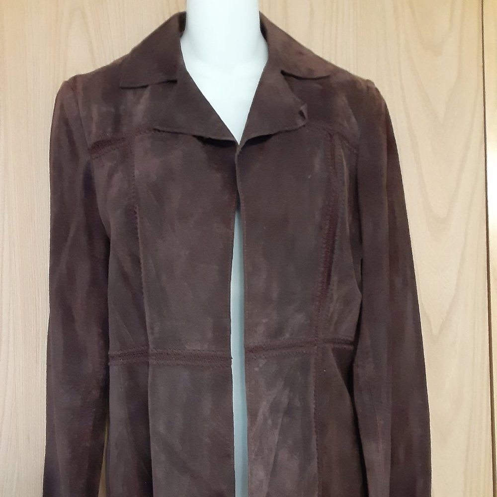 INC International Concepts Dark Chocolate Leather